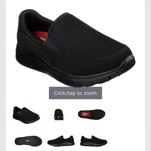 black slip on sketchers